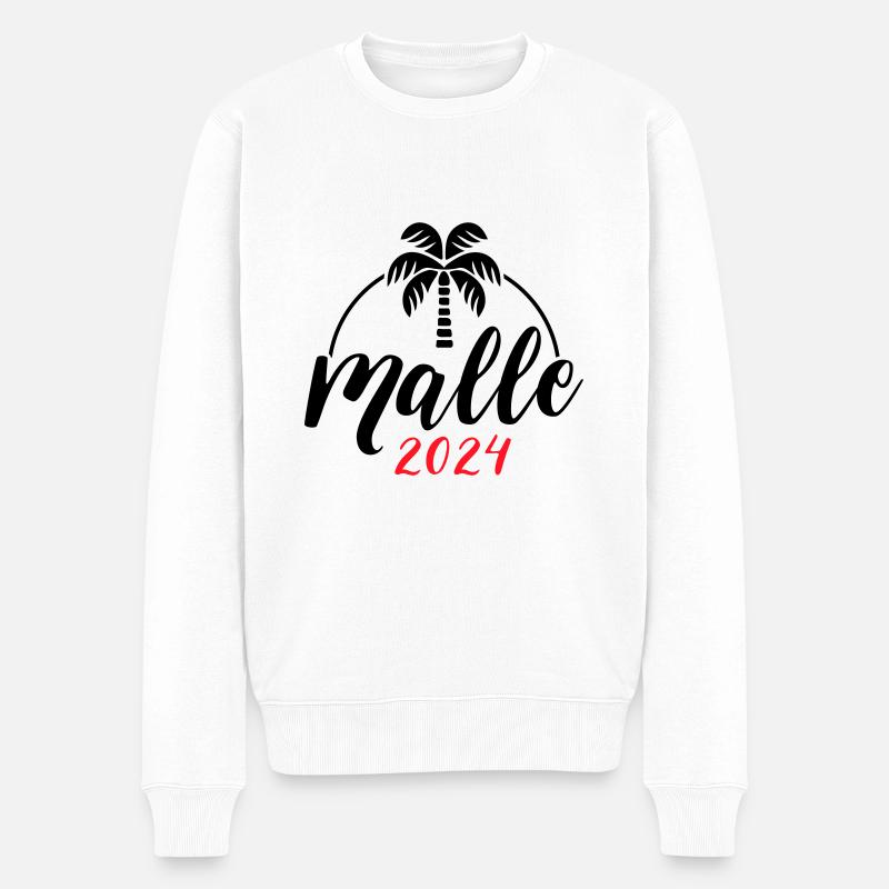 Malle 2024 - Pull Premium bio Homme - blanc