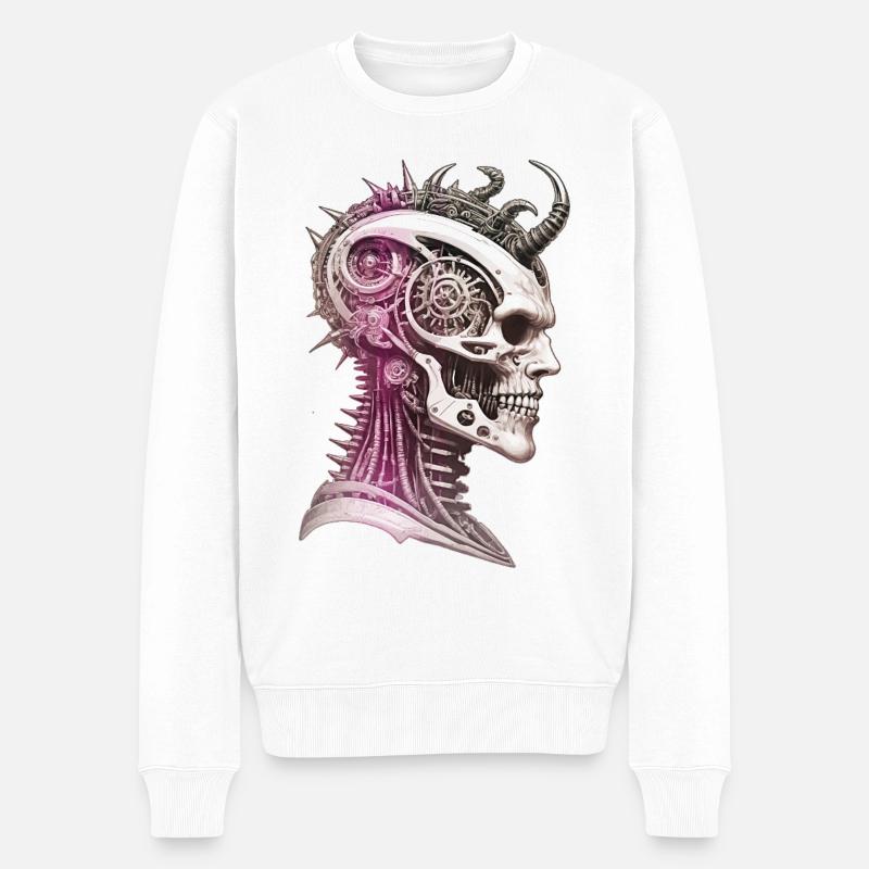 L’âge de la folie - Pull Premium bio Homme - blanc