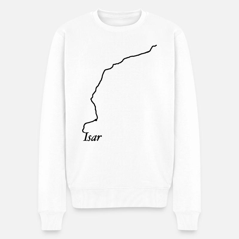 Isar - Pull Premium bio Homme - blanc