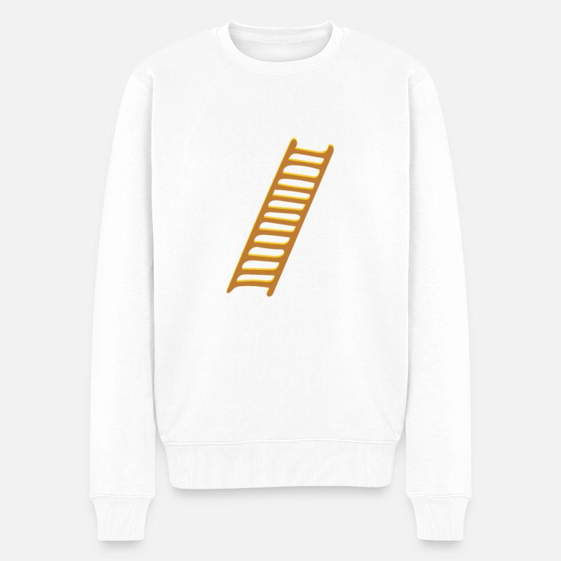 échelle - Pull Premium bio Homme - blanc