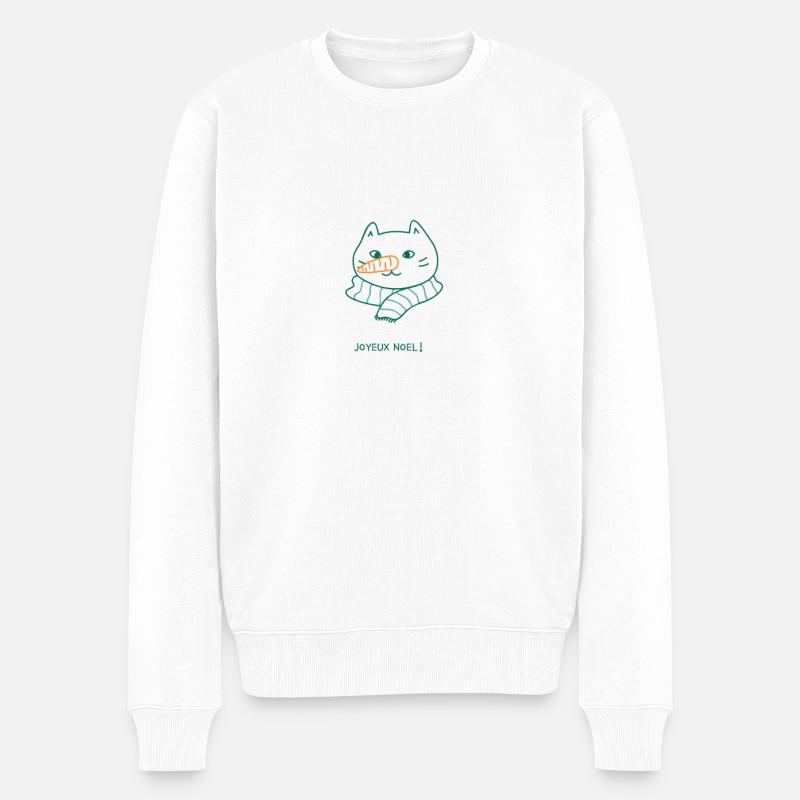 JOYEUX NOEL 2020 - Pull Premium bio Homme - blanc
