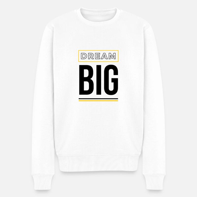 C77F05F2 FA18 4E25 883B E9708F99D68A - Männer Premium Bio Pullover - Weiß