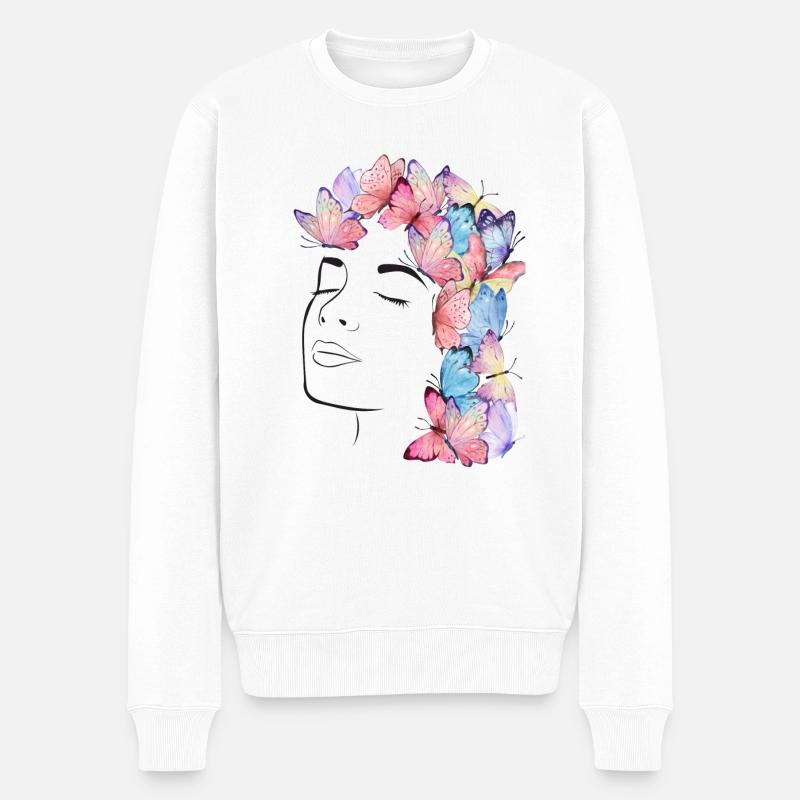 Je suis - Pull Premium bio Homme - blanc