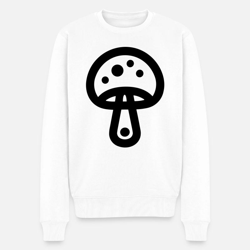 Champignon - Pull Premium bio Homme - blanc