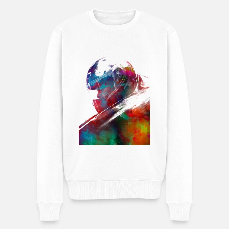 Bobsleigh sport art #bobsleigh - Pull Premium bio Homme - blanc