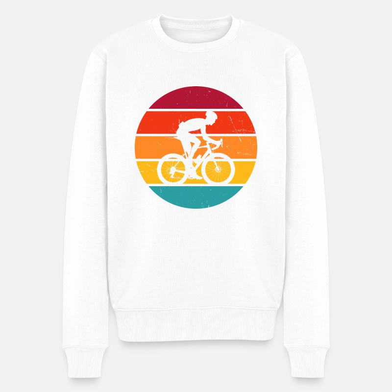 Vélo de route Vélo de route Vélo de route Vélo de route - Pull Premium bio Homme - blanc