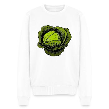 cabbage - Men's Premium Organic Jumper - white - Front - Thijin (182cm)