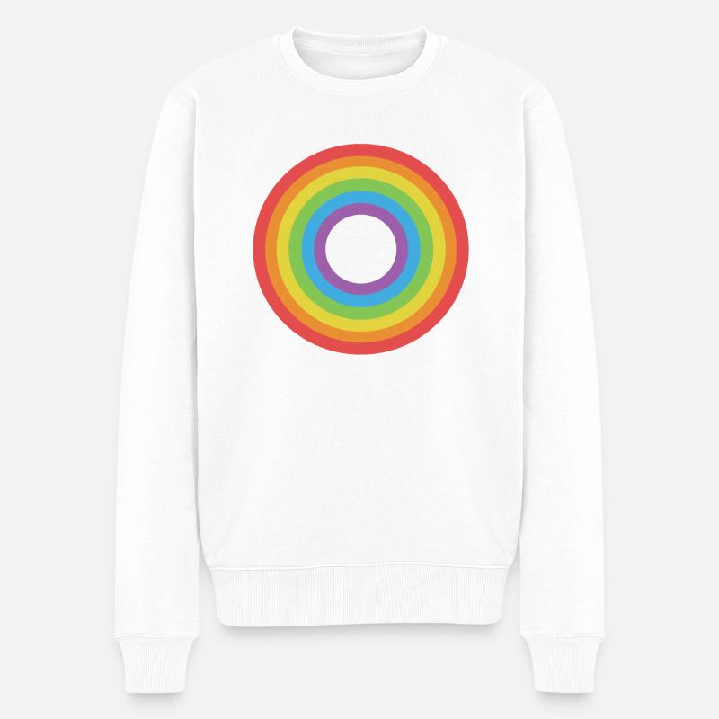 Stolzkreis - Männer Premium Bio Pullover - Weiß