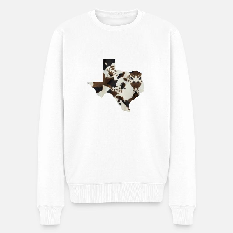 Texas - Pull Premium bio Homme - blanc