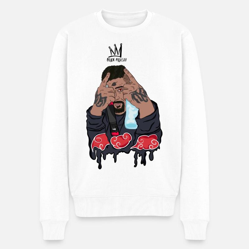 BLACK MAJESTY EXUBACOICHIHA - Pull Premium bio Homme - blanc