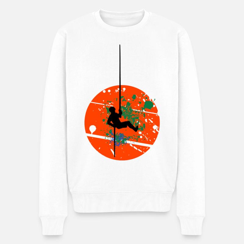 Escalade Homme - Pull Premium bio Homme - blanc