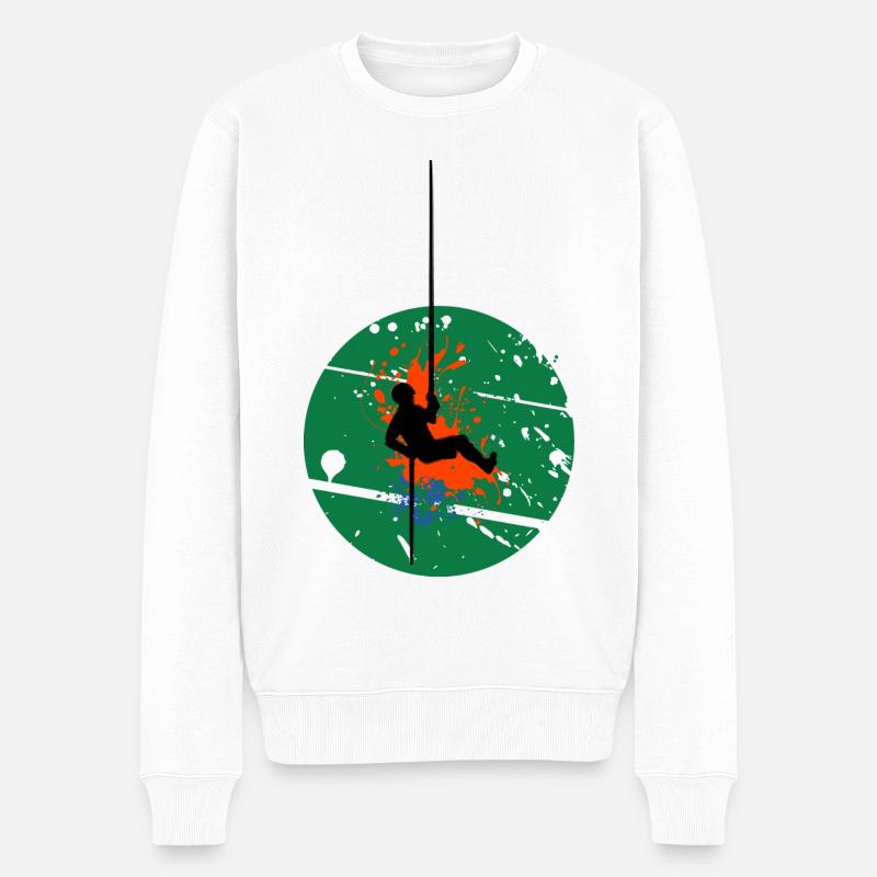 Escalade Homme - Pull Premium bio Homme - blanc