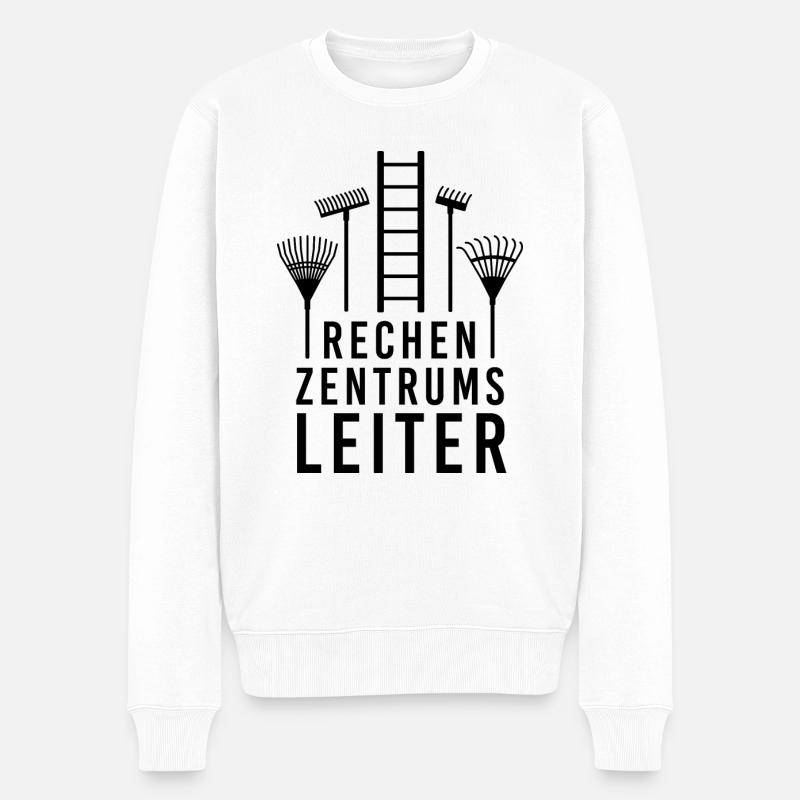 Rechenzentrum Leiter IT Nerd Computer Geschenkidee - Männer Premium Bio Pullover - Weiß