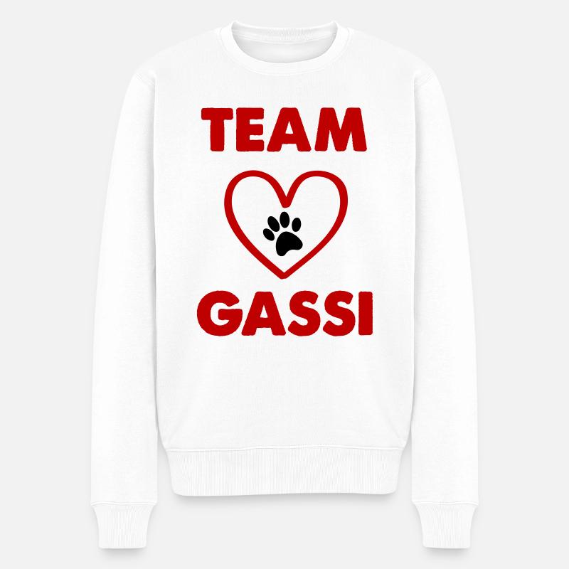 L’équipe Gassi - Pull Premium bio Homme - blanc