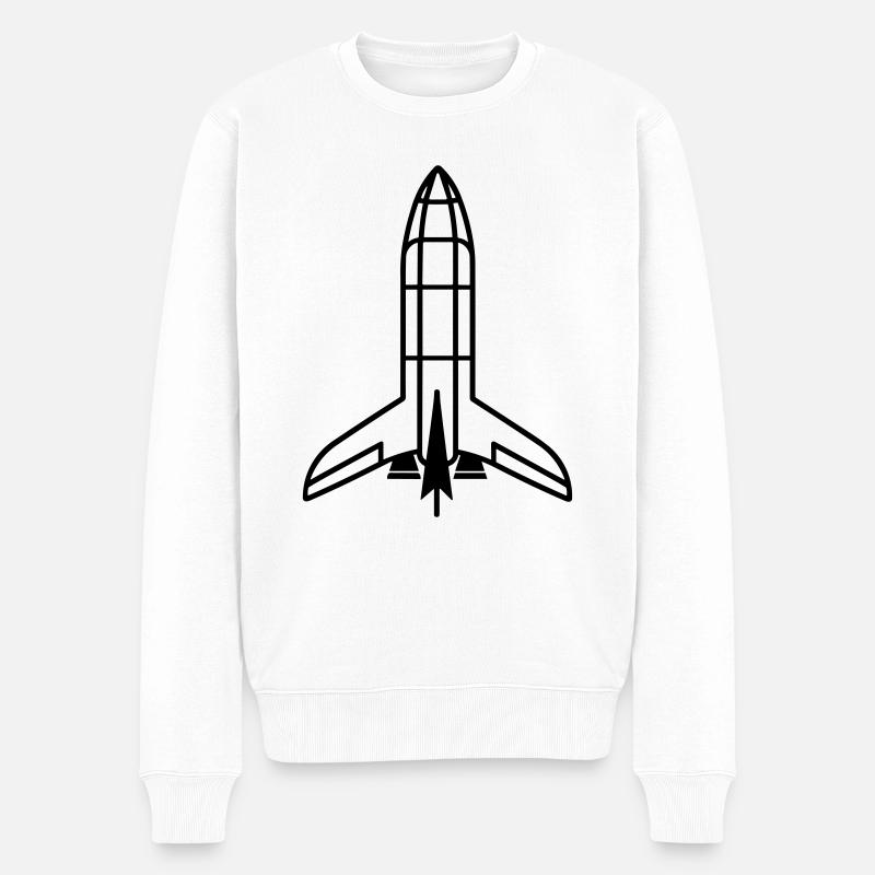 Fusée - Pull Premium bio Homme - blanc