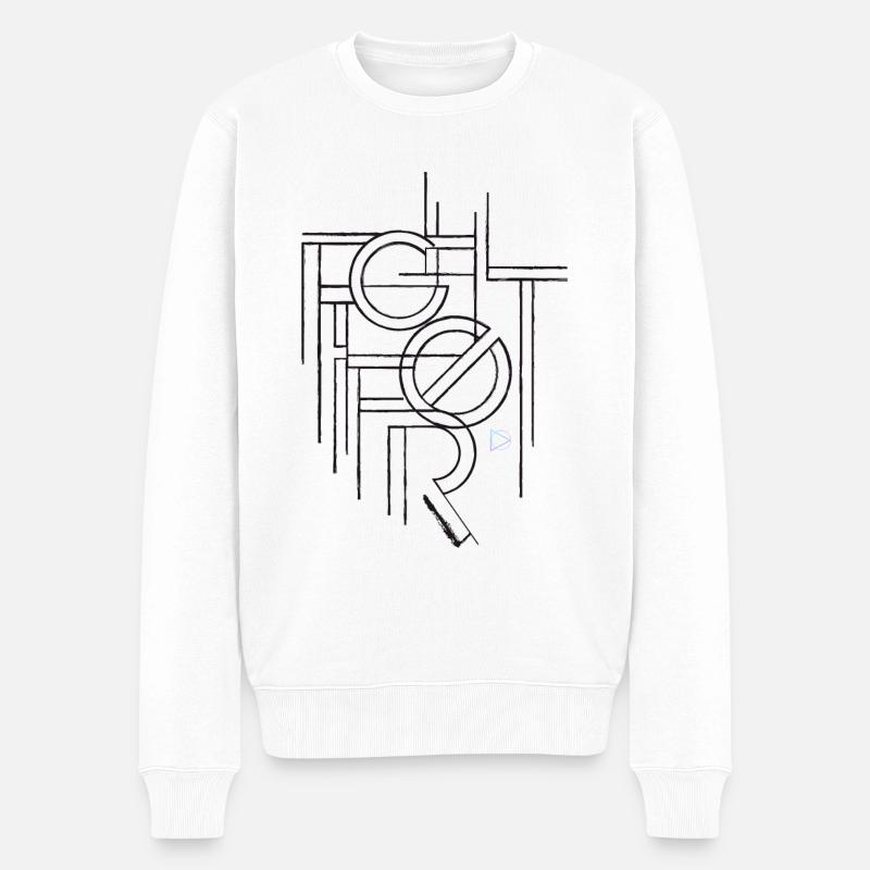 BATTEZ-VOUS POUR...! Combats ✊ - Pull Premium bio Homme - blanc