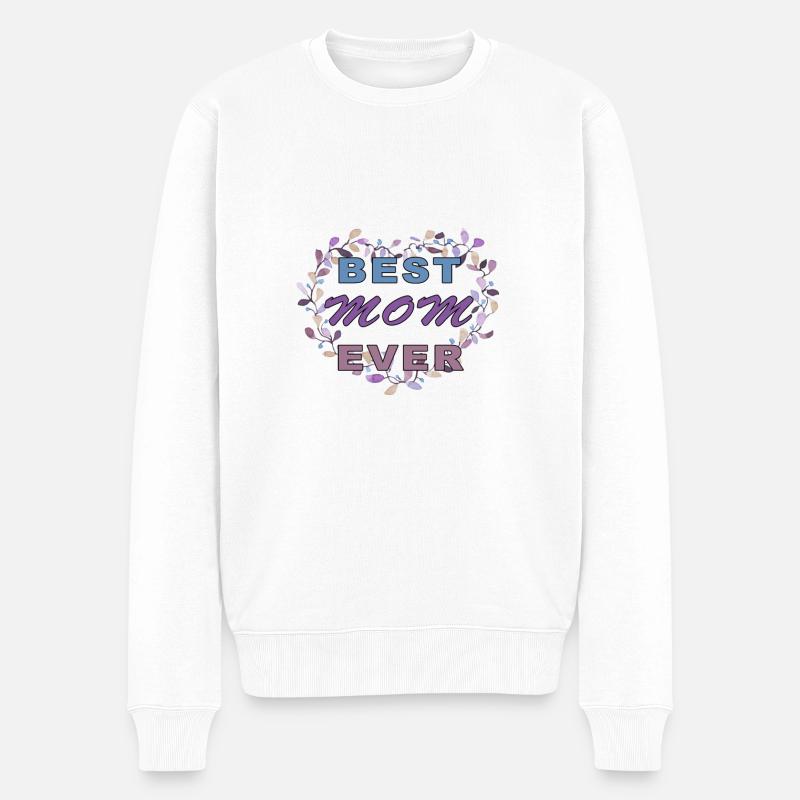 Mothers day - Männer Premium Bio Pullover - Weiß