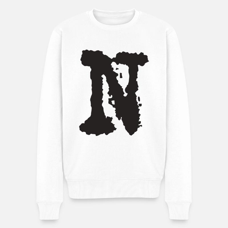 N - Pull Premium bio Homme - blanc