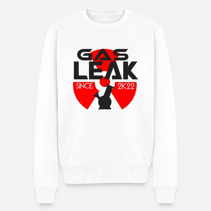GL BONGBOMB - Pull Premium bio Homme - blanc