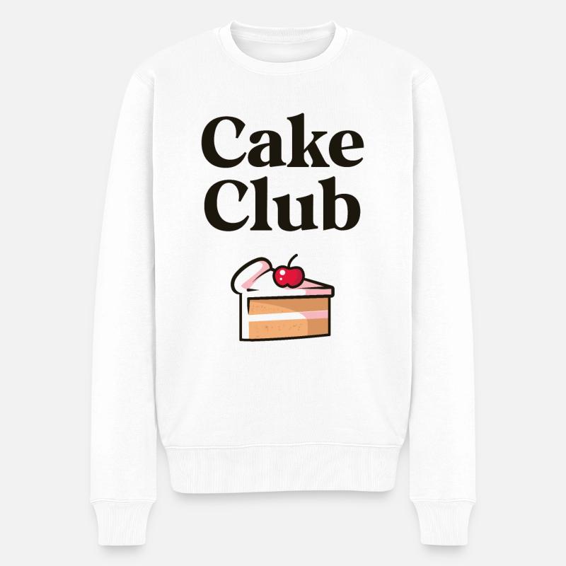 Club de gâteaux - Pull Premium bio Homme - blanc