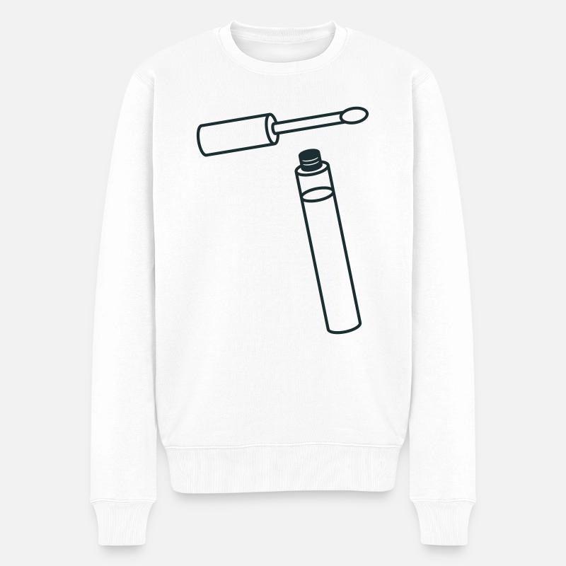 gloss - Pull Premium bio Homme - blanc