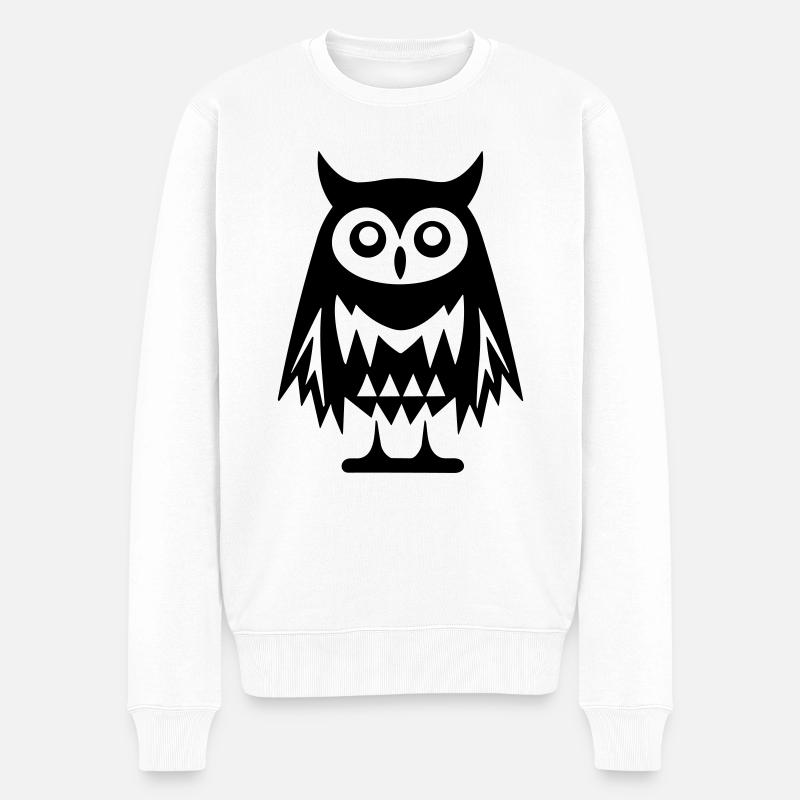 Petite chouette - Pull Premium bio Homme - blanc