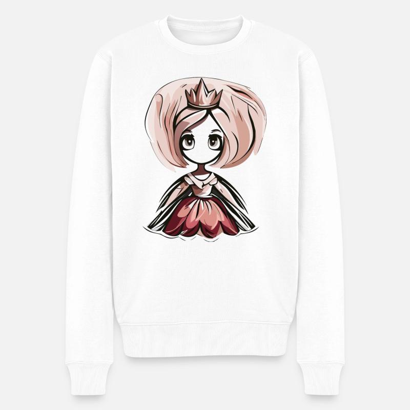 Petite Princesse - Pull Premium bio Homme - blanc