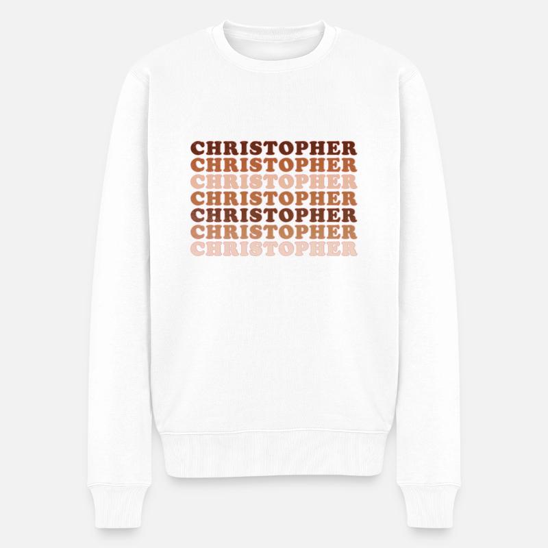 Christopher - Pull Premium bio Homme - blanc