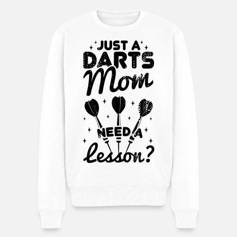 Maman dard - Pull Premium bio Homme - blanc