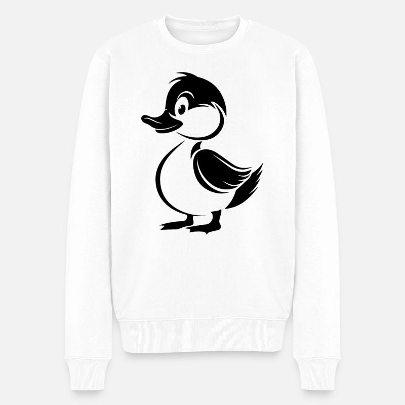 Canards - Pull Premium bio Homme - blanc