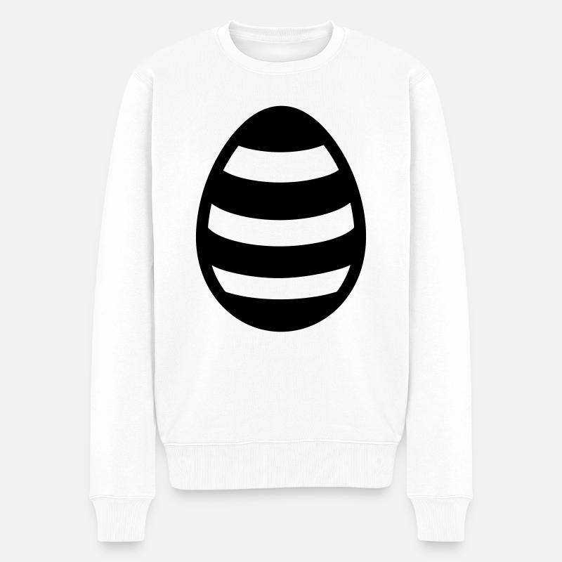 Oeuf - Pull Premium bio Homme - blanc