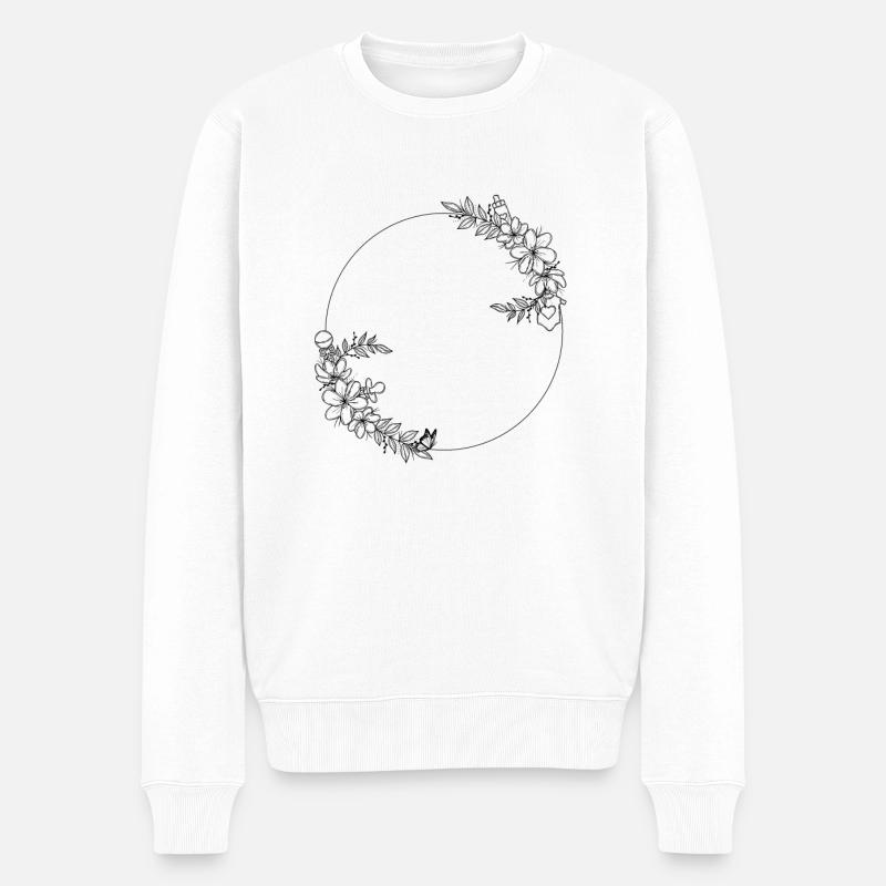 Cadre Evandro - Pull Premium bio Homme - blanc