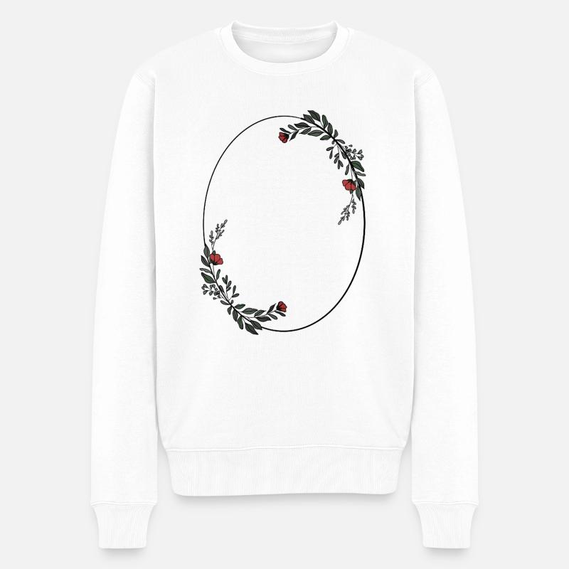 Cadre - Pull Premium bio Homme - blanc