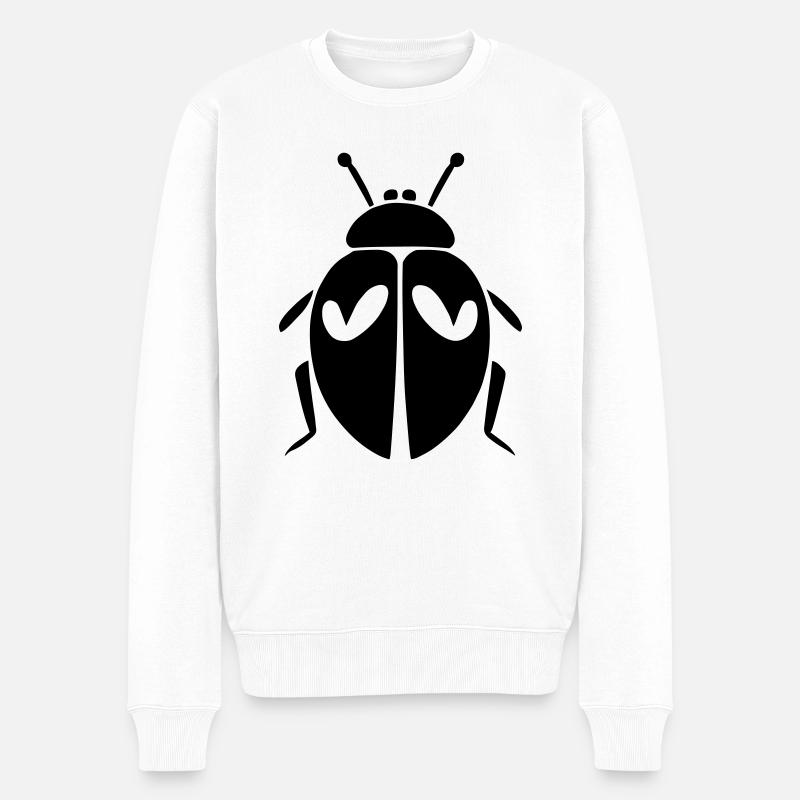 Coccinelle - Pull Premium bio Homme - blanc