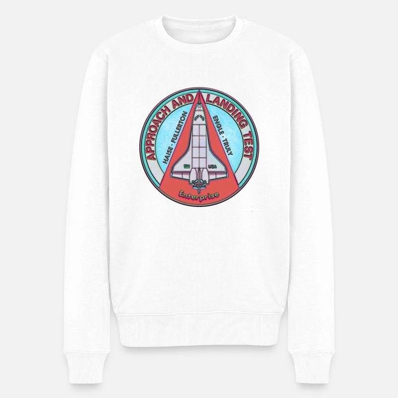Enterprise 1977 - Pull Premium bio Homme - blanc