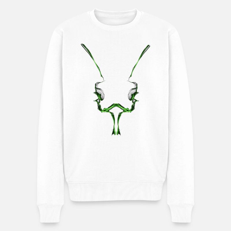 Tête d'insecte - Pull Premium bio Homme - blanc