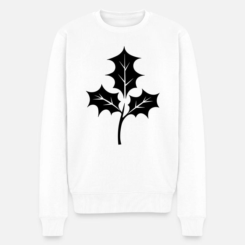 houx - Pull Premium bio Homme - blanc