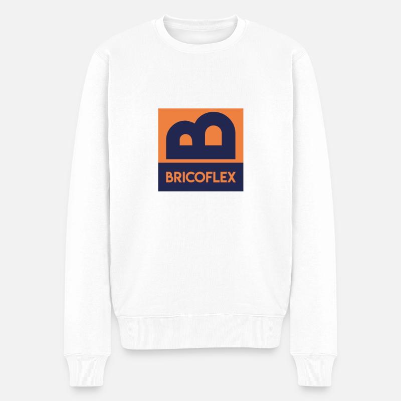 Bricoflex scène de ménage - Pull Premium bio Homme - blanc