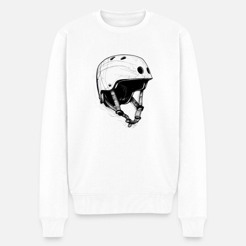 Casque de skate - Pull Premium bio Homme - blanc