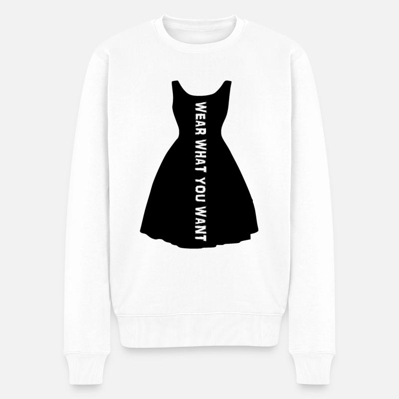 portez ce que vous voulez - Pull Premium bio Homme - blanc