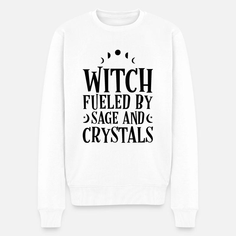 Sorcellerie - Pull Premium bio Homme - blanc