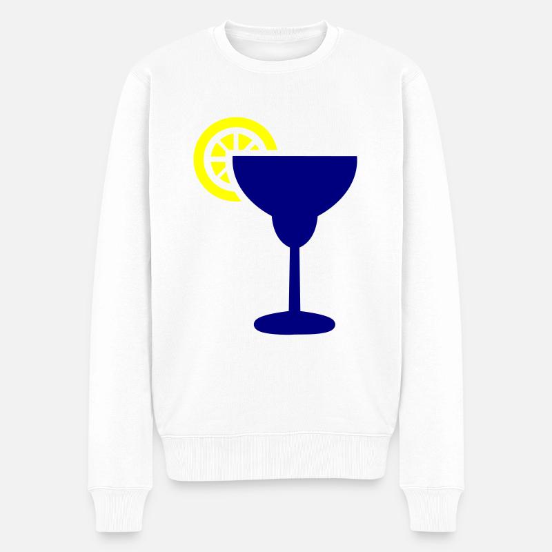Tequilla Alcool - Pull Premium bio Homme - blanc