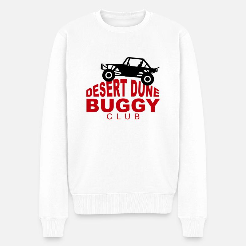 Buggy de dune du désert - Pull Premium bio Homme - blanc