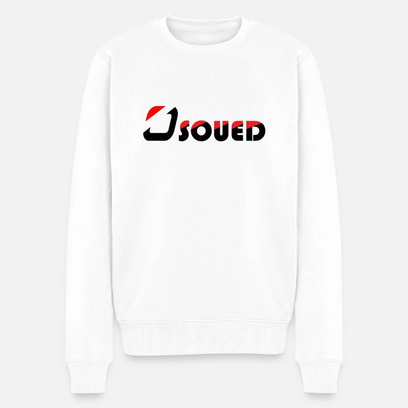 Osoued | - Männer Premium Bio Pullover - Weiß