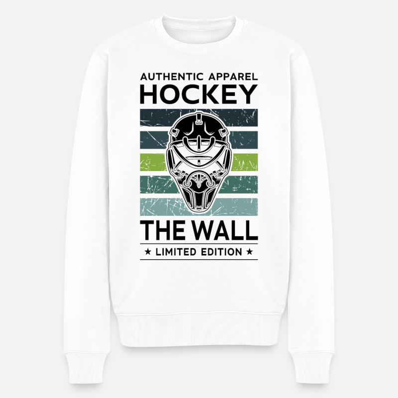 Hockey - Pull Premium bio Homme - blanc