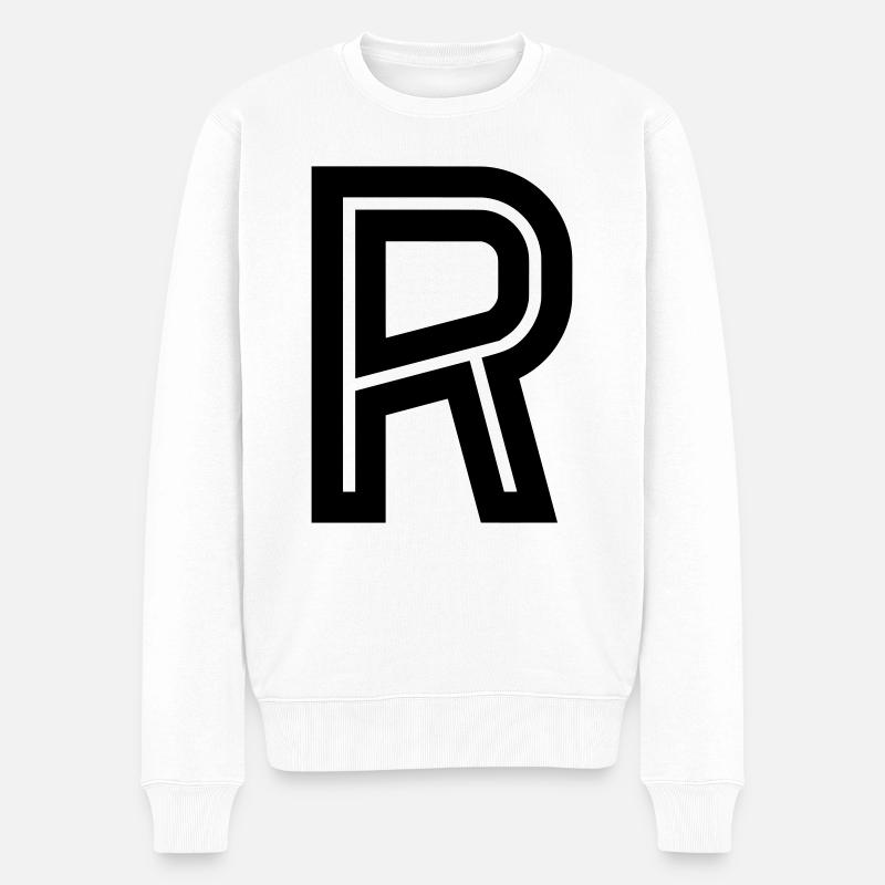 R - Pull Premium bio Homme - blanc