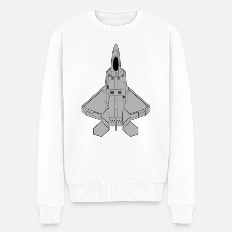 air force - Pull Premium bio Homme - blanc