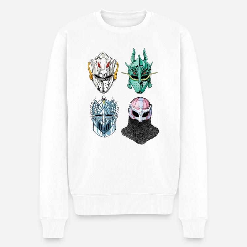Les croisés du zodiaque - Pull Premium bio Homme - blanc