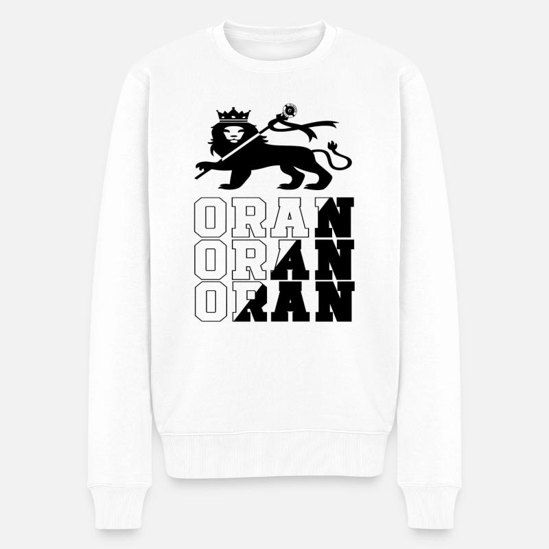 Oran - Pull Premium bio Homme - blanc