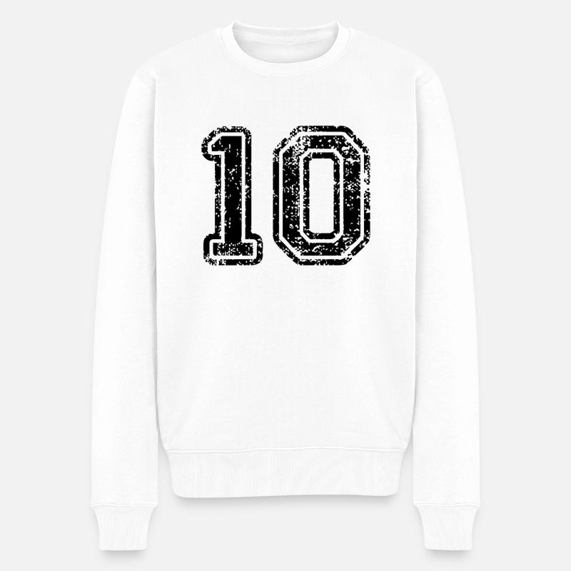 10 - Pull Premium bio Homme - blanc
